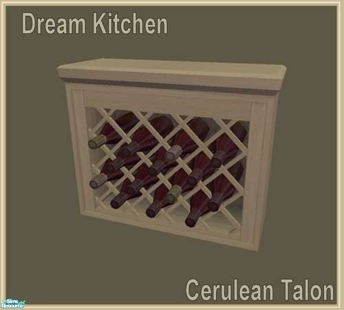 Sims 2 — Dream Kitchen - Juice Rack by Cerulean Talon — Kitchen furnishings that will make any home the talk of the