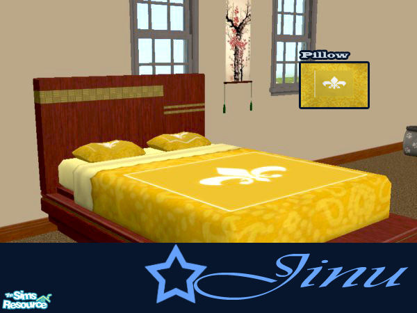 Sims 2 — Royal Bedding by Jinu  — Bedding in a royalty type fashion.
