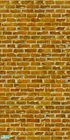 Sims 2 — Ragged Gold Bricks by Agent420 — Despite their weathered appearance, These Ragged Bricks never fall down. They