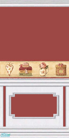 Sims 2 — The Red Bath Collection8 by kristiemi —  The Red Bath Collection by KMI Designs will turn your bath into a