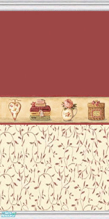 Sims 2 — The Red Bath Collection6 by kristiemi —  The Red Bath Collection by KMI Designs will turn your bath into a