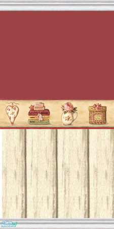 Sims 2 — The Red Bath Collection5 by kristiemi —  The Red Bath Collection by KMI Designs will turn your bath into a