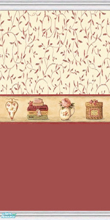 Sims 2 — The Red Bath Collection4 by kristiemi —  The Red Bath Collection by KMI Designs will turn your bath into a