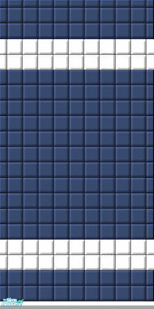 Sims 2 — nm Navy Bath by Henwen — Made by Henwen. **TSRAA Member**