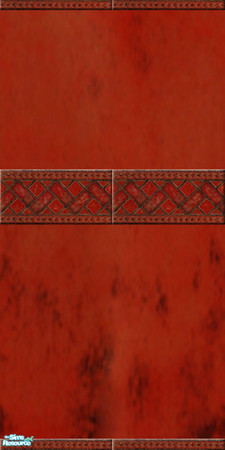 Sims 2 — Mexico redbrown. by perelinka — Mexico red-brown with ceramic ornament Azteca (Opoczno). Look for matching