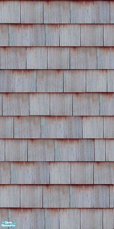 Sims 2 — Wood Shingles Weathered by SuperMage — This Shingles have a rich natural color, injoy.