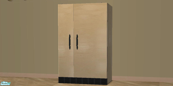 Sims 2 — Earthenware Kitchen Fridge by NewSimSimGirl — An earthy set, styled around the beauty of eathenware pottery.