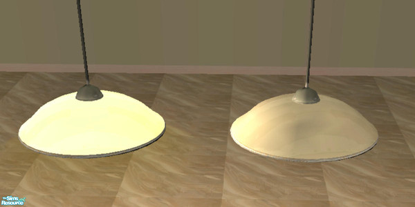 Sims 2 — Earthenware Kitchen Hanging Lamps by NewSimSimGirl — An earthy set, styled around the beauty of eathenware