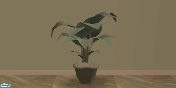 Sims 2 — Earthenware Kitchen Plant by NewSimSimGirl — An earthy set, styled around the beauty of eathenware pottery.