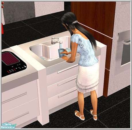 Sims 2 — Kitchen1 - B43 Freestanding Sink Kit1 by Birgit43 — place with moveobjects on/off cheat in the middle of room 