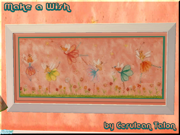 Sims 2 — Make A Wish Bedroom - Picture by Cerulean Talon — These delightful fairies will make any young Sim feel