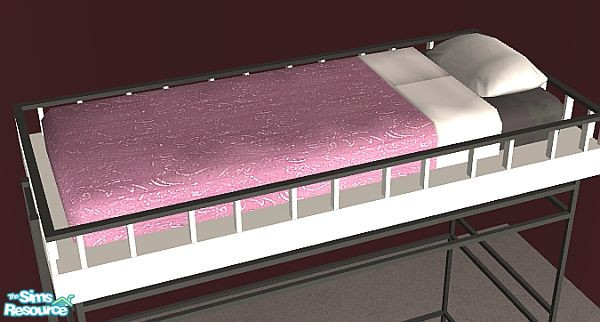 Sims 2 — LB Rosa - Bedding by SaeraMaples — A more feminine recolor set for the Loft Bedroom.