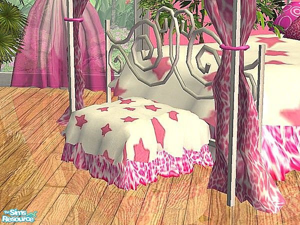 Sims 2 — Sims in Paris Bedroom in Pink - Seat by carrie8abug — 