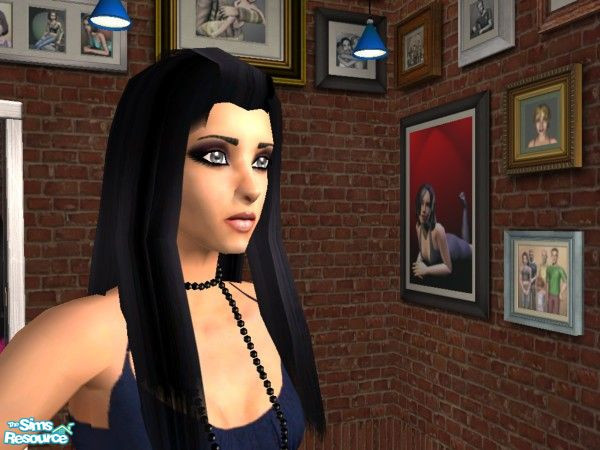 Sims 2 — Royal hair - black by janik — Enjoy!