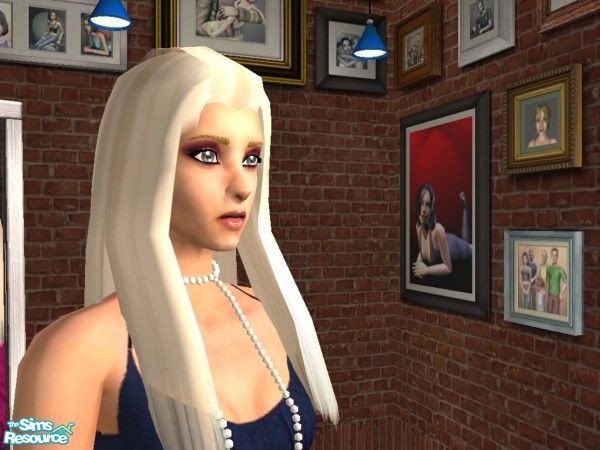 Sims 2 — Royal hair - platinum by janik — Enjoy!