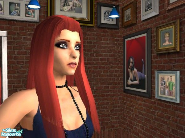 Sims 2 — Royal hair - red by janik — Enjoy!