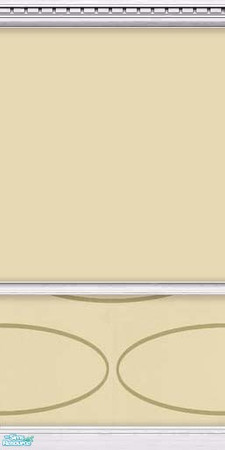 Sims 2 — Hula Hoop - Green 3 by Cailca — A wall set in green, wiht a Hula Hoop motif. Please rate.