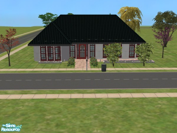 Sims 2 — Cosy Nook by jezzy1980 — A home for the sim that's looking to settle down. Garden/flattened lot for convenience.