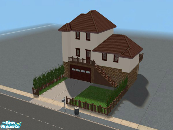 Sims 2 — Downtown Starter by LadyMinion — Proudly presenting this surprisingly spacious and stylish starter home. Will