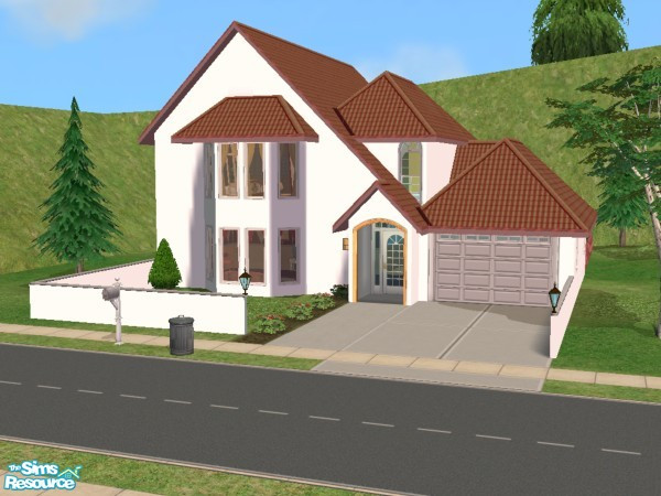 Sims 2 — 2 Forest View by hatshepsut — Interesting fully furnished family home, would suit small family.