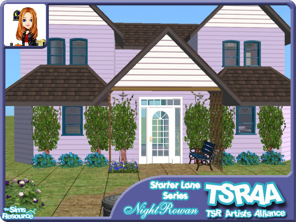 Sims 2 — 8 Starter Lane by NightRowan — This is my final pre-NL lot. It was inspired by SimsExhile's tutorial on screened