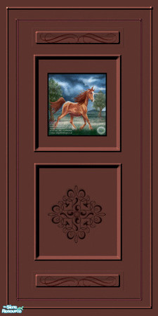 Sims 2 — Burnt Wood horse by Purpleto280 — 3 of the 5 of the Burnt Wood Series.