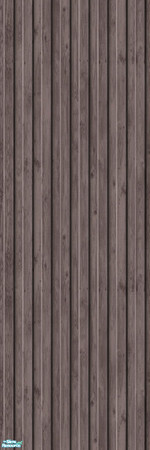 Sims 2 — Studio K Vertical Wood - Plum Brown by StudioKhagerks — 