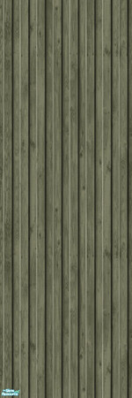 Sims 2 — Studio K Vertical Wood - Moss by StudioKhagerks — 