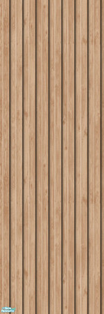 Sims 2 — Studio K Vertical Wood - Praline by StudioKhagerks — 
