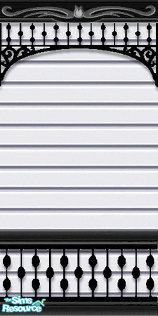 Sims 2 — Gothic Grove White by c_literati — The last of the Victorian wall recolors, with all colors of Maxis siding