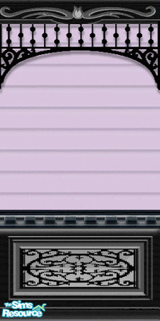 Sims 2 — Gothic Grove Violet Bay Window by c_literati — The last of the Victorian wall recolors, with all colors of Maxis