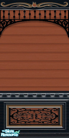 Sims 2 — Gothic Grove Russet Bay Window by c_literati — The last of the Victorian wall recolors, with all colors of Maxis