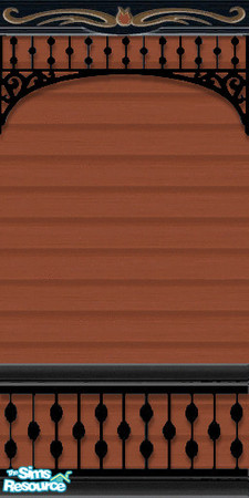 Sims 2 — Gothic Grove Russet by c_literati — The last of the Victorian wall recolors, with all colors of Maxis siding