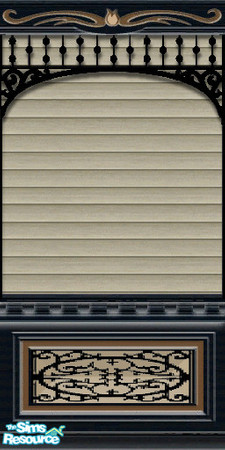 Sims 2 — Gothic Grove Peach Panel by c_literati — The last of the Victorian wall recolors, with all colors of Maxis