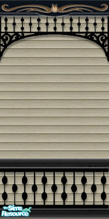 Sims 2 — Gothic Grove Peach by c_literati — The last of the Victorian wall recolors, with all colors of Maxis siding