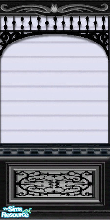 Sims 2 — Gothic Grove Fog Panel by c_literati — The last of the Victorian wall recolors, with all colors of Maxis siding