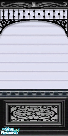 Sims 2 — Gothic Grove Fog Bay Window by c_literati — The last of the Victorian wall recolors, with all colors of Maxis