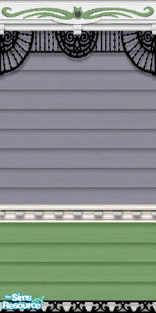 Sims 2 — Victorian Tulip Grove Grey Green by c_literati — Thanks to shtinky00 for permission to recolor her gorgeous