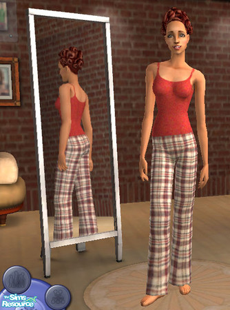 Sims 2 — Plaid pjs 1 by sa72tigger — go to this link which is sleep page 11 and the mesh is the second one. enjoy