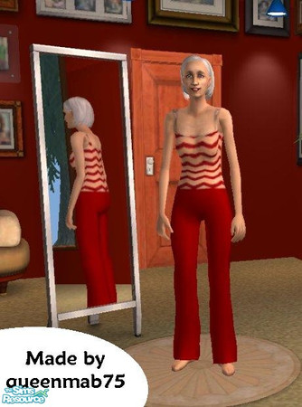 Sims 2 — Granny PJs 3 by queenmab75 — Granny PJs 3. You will need "Baggy PJS" elder mesh from Parsimonius. On
