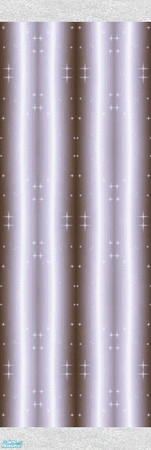 Sims 2 — Starlight Walls Platinum Set - Individua by WelshWitch — Starlight Platinum Wall 1b. Shiney starlight Wall set.