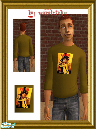 Sims 2 — SM I love Movies - Kill Bill by sandrinha — This skirt needs no mesh but requires Night Life EP.Enjoy!