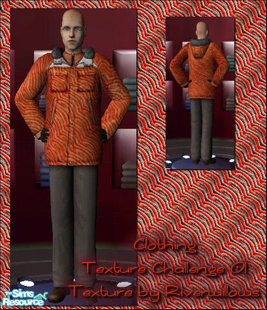 Sims 2 — CTC01 - Elderly Male Outerwear by Kiko by Kikowiko — Made for the Clothing Texture Challenge 01 Texture courtesy
