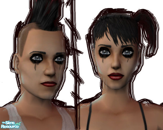 Sims 2 — Cooper eyes by essi111 — Great for the Alice Cooper look :)