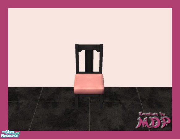 Sims 2 — MDP Rose Mission Dinning Chairs by MelandStv — There are 10 colourful upholsteries in this set. Part of my