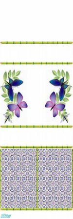 Sims 2 — Bamboo & Butterflies Wallpaper 5 by ziggy28 — Wallpaper 5
