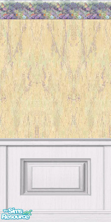 Sims 2 — cb's Butterfly-wh qrt by oldmember_carebear71 — A subtle wallpaper embellished with a carefree butterfly, and