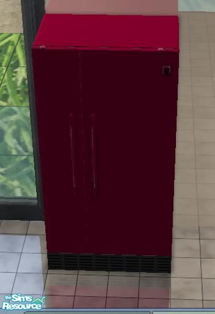 Sims 2 — pink fridge by apemassie — love it!