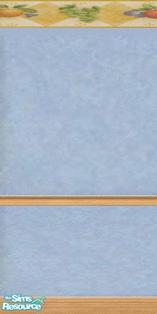 Sims 2 — blue kitchen wall by oldmember_topmodele — made by topmodele @ tsr