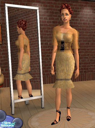 Sims 2 — Chinese Gold by sa72tigger — go to fashion meshes then female and it is the third mesh on the list. enjoy